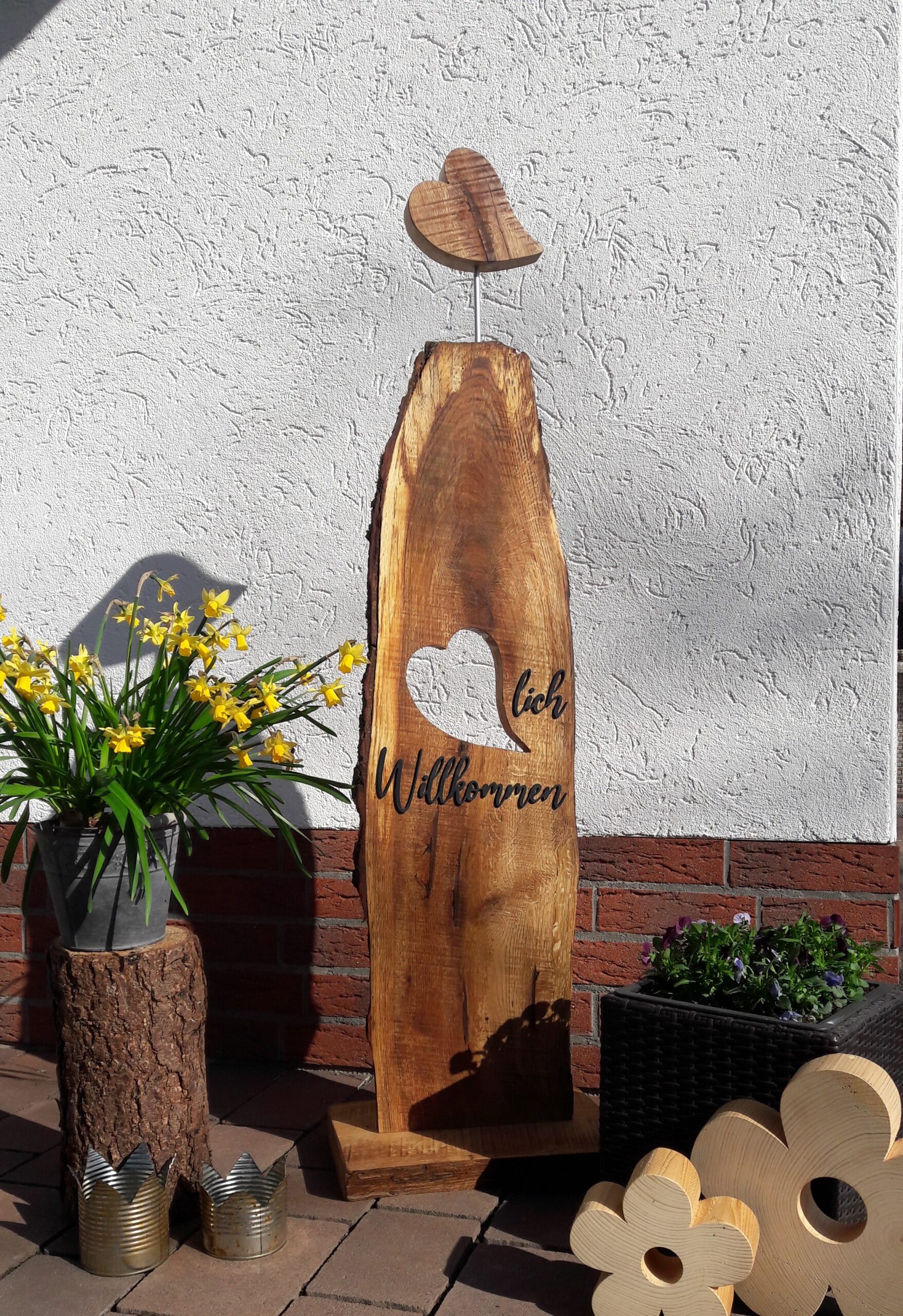 Holzstele