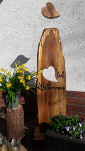 Holzstele